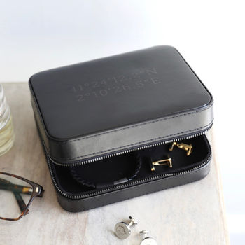 Men's Personalised Co Ordinates Accessories Travel Box, 6 of 6