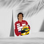 Ayrton Senna Formula One Poster, thumbnail 3 of 3