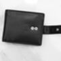 Personalised Leather Wallet Flip Up Rfid Gift, thumbnail 8 of 12