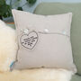 Personalised Friend Bouquet Cushion, thumbnail 5 of 6