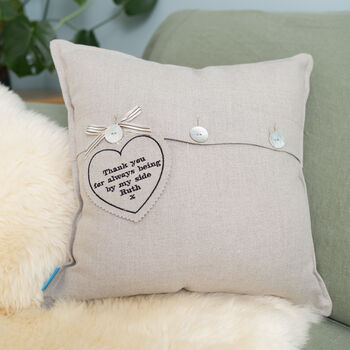 Personalised Friend Bouquet Cushion, 5 of 6