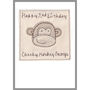 Personalised Monkey 1st Or Any Birthday Card For Boy, thumbnail 10 of 12
