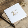 Woo Hoo You're Not As Daft As You Look, Gold Foil Card, thumbnail 2 of 4