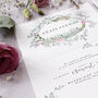 'Secret Garden' Four Fold Wedding Invitation, thumbnail 4 of 7