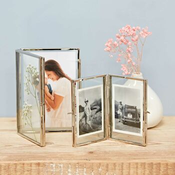 Recycled Glass Folded Photo Frame, 2 of 10