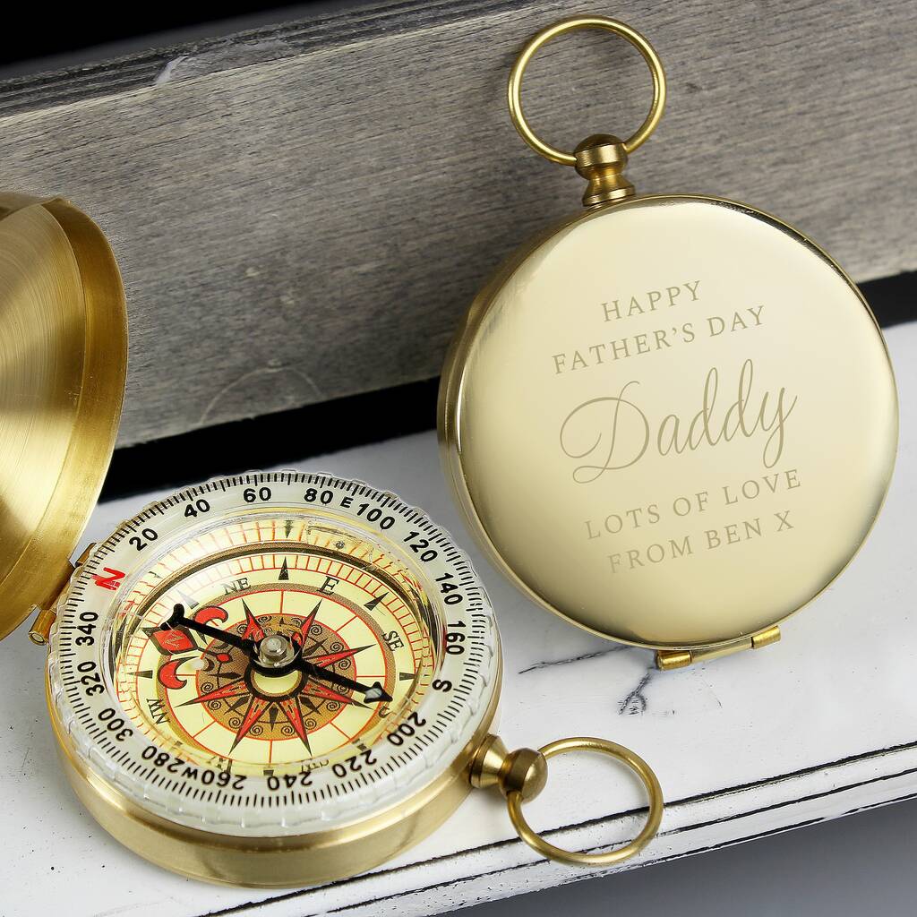 Personalised Keepsake Compass Gift By Sassy Bloom As Seen On Tv