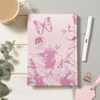 Butterfly Fabric Notebook, 2 of 3