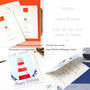 Personalised Lighthouse Teacher Card, thumbnail 6 of 6