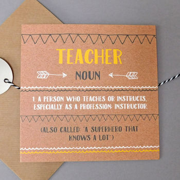 Funny Teacher Card, 2 of 2