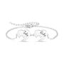 Personalised Dog Paw Print Bracelet Engraved Name, thumbnail 3 of 8