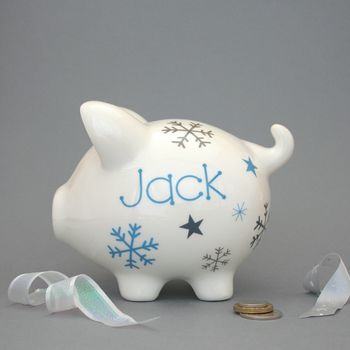 Personalised Christmas Piggy Banks, 5 of 10