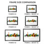 Northampton Skyline Cityscape Art Print, thumbnail 5 of 12