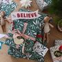 Meredith Green Christmas Foliage Wrapping Paper, thumbnail 9 of 9