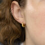 Mini Huggie Hoop Earrings, thumbnail 2 of 2