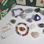 Luxury Crystal And Gemstone Bracelet Advent Calendar 24 Days, thumbnail 5 of 7