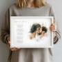 Personalised Wedding Poem Photo Print, thumbnail 5 of 11