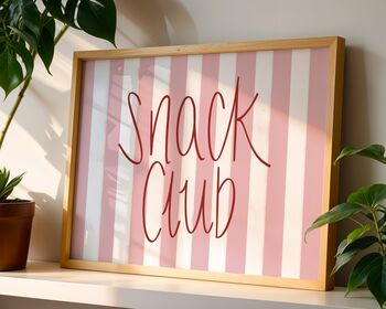 Snack Club Art Print, 11 of 12