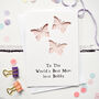 Personalised Butterfly Glitter Cut Out Card, thumbnail 1 of 2