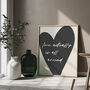 Love Actually Is All Around Poster | New Home Gift, thumbnail 1 of 3