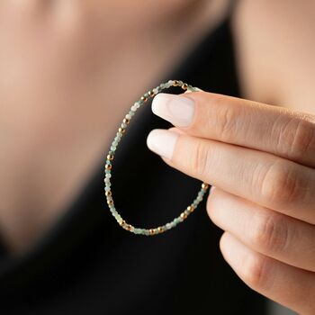 Natural Moss Agate Bracelet, 5 of 5