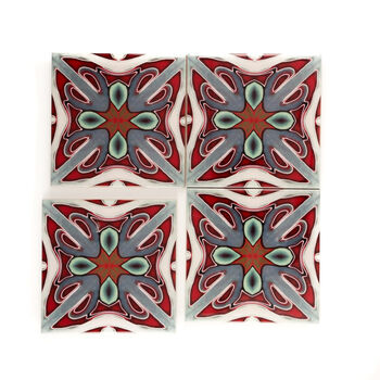 ‘The Full Victorian’ Art Deco Tile, 6 of 9