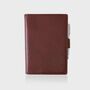 Personalised Premium Leather Notebook With Pen Holder, thumbnail 2 of 10
