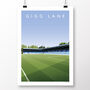 Bury Fc Gigg Lane Cemetery End And South Stand Poster, thumbnail 2 of 7