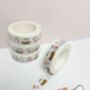 Christmas Pudding And Candy Cane Washi Tape, thumbnail 1 of 5