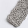 Mens Tie Duo Knitting Kit, thumbnail 3 of 9