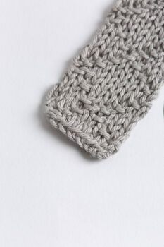 Mens Tie Duo Knitting Kit, 3 of 9