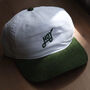 Hoy Explore Cord Five Panel White / Forest, thumbnail 2 of 5