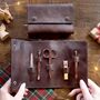 Personalised Ladies Leather Manicure Christmas Gift For Her, thumbnail 1 of 9