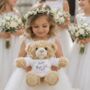 Personalised Wedding Teddy Bear, thumbnail 1 of 8
