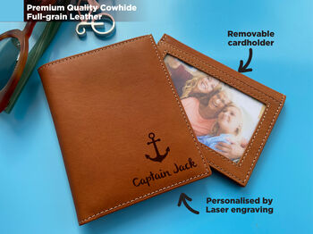 Genuine Leather Wallet, Sustainable Personalised Gift, 11 of 11