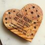 Personalised “Good Friends Are Like Stars” Wooden Plaque – Friendship Gift, thumbnail 4 of 6
