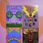 Stay On The Grass Psychedelic Poster Print, thumbnail 3 of 5