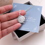 Sterling Silver St. Christopher Round Pendant Necklace, thumbnail 2 of 6