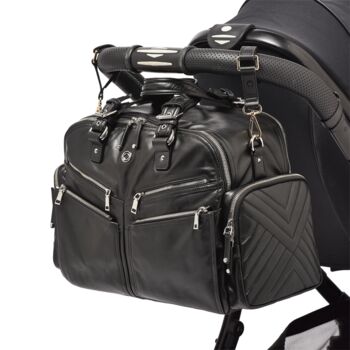 Westwood Leather Weekender Travel Bag, 8 of 9