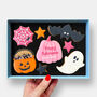 Personalised Spooky Halloween Letterbox Cookies, thumbnail 1 of 9