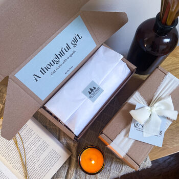 Personalised Zodiac Star Sign 'Leo' Candle Gift Set, 5 of 7