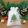 Personalised Woodland Christmas Gift Bag, thumbnail 5 of 8