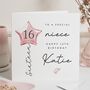 Personalised 16th Birthday Card Niece Or Daughter, thumbnail 1 of 7