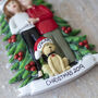 Personalised Couple With Dog Christmas Decoration, thumbnail 4 of 7