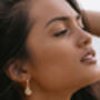 Bay Hoop Earrings, thumbnail 3 of 3