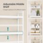 Over The Toilet Storage Rack Organiser Unit Shelves, thumbnail 7 of 9