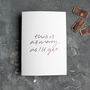 'This Is As Merry As I'll Get' Foiled Christmas Card, thumbnail 2 of 3