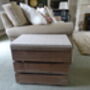 Vintage Style Midi Crate Seat With One Inch Cushion, thumbnail 5 of 8