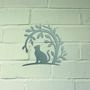Cat Tree Branch Steel Garden Sculpture, thumbnail 3 of 3
