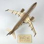 Airbus A320 Neo Model Plane Personalised Wooden Kit, thumbnail 7 of 10