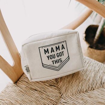 Mama You Got This Organiser Make Up Travel Bag Gift, 2 of 10